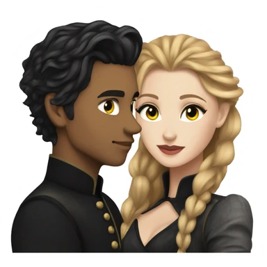 rhysand and feyre sticker