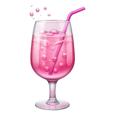 pink drinks sticker
