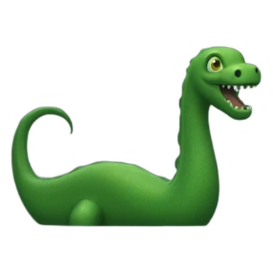 Loch Ness monster  sticker