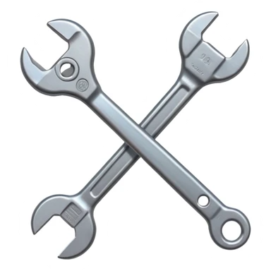 a wrench sticker