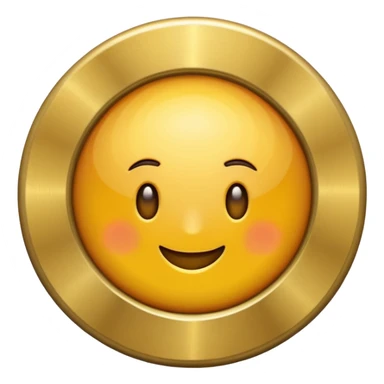 Corona  dorada sticker