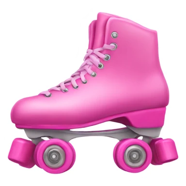 Pink roller skates  sticker