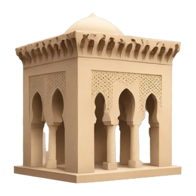 Morocco monument  sticker