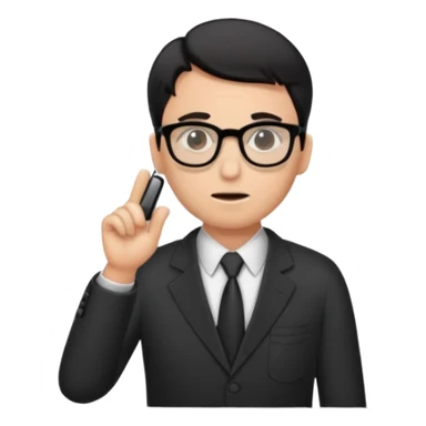 Black Agente de auditoria/explicação sticker