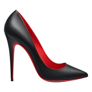 Nike red bottom high heals sticker