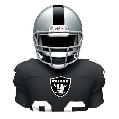 Las Vegas raiders football sticker