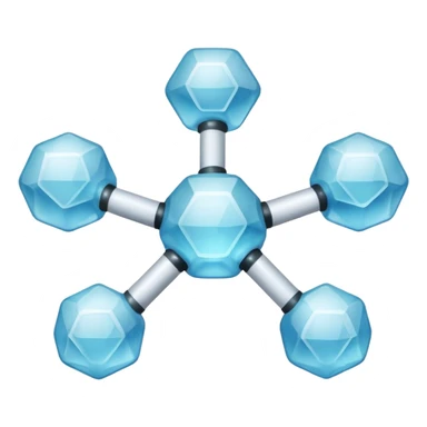 Methamphetamine molecule sticker