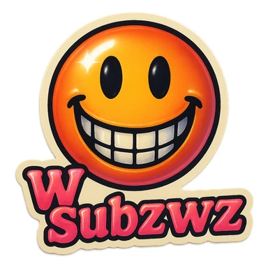 Grin 
add the words W Subzwz in pink  sticker