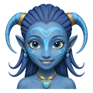 neytiri with love eye heart sticker