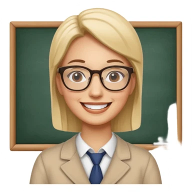 I feel tired but happy to be a teacher sticker