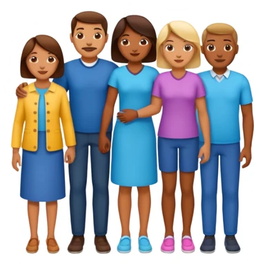 family  diagram sticker