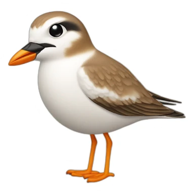plover with fire sticker