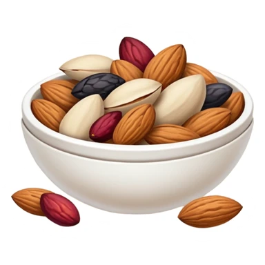 A pack of almonds and dried fruits snack sticker