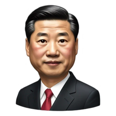 President Xi sticker