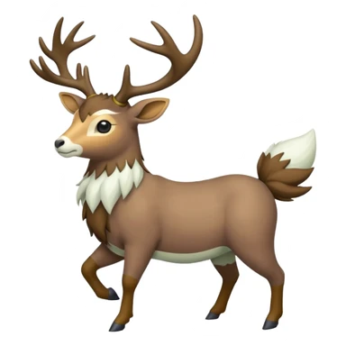 Stantler-Skiddo-Amaura-Mudbray-Sawsbuck-Virizion-fusion  sticker