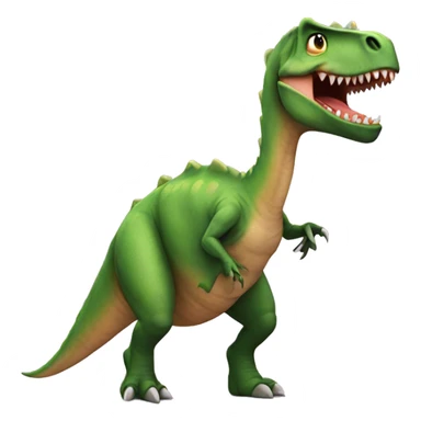 Dinosaur with heels  sticker