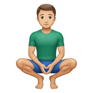 Зеленский на коленях sticker