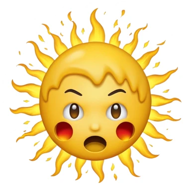 head exploding mind blown emoji. sticker