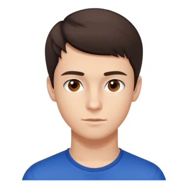 Пол: Мужской
Возраст: Молодой, выглядит как подросток 
Телосложение: Атлетическое/спортивное
Волосы: Короткая, аккуратная, тёмно-коричневая причёска, немного закрывающая лоб.
Лицо: Светлая кожа, европейский тип внешности sticker