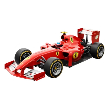 Scideria ferrari f1 team sticker