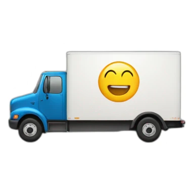 delivery truck sticker