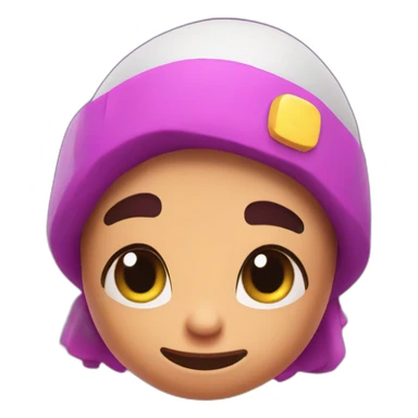 Shelly in Brawl stars sticker