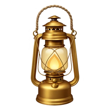Lantern

New look:

Brass or iron base (#695C48).

Light glow: soft amber (#FFD88A) with slight haze effect.

Replace glass reflection with matte finish.

Optional rope handle wrapping. sticker
