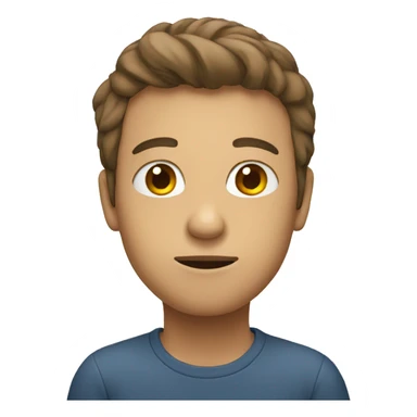 person wondering sticker