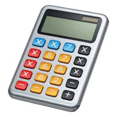 a calculator sticker