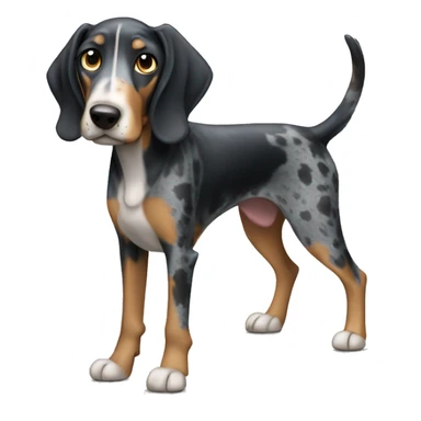 Bluetick hound sticker