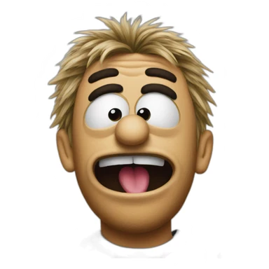 crazed muppet sticker