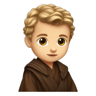 baby anakin skywalker sticker