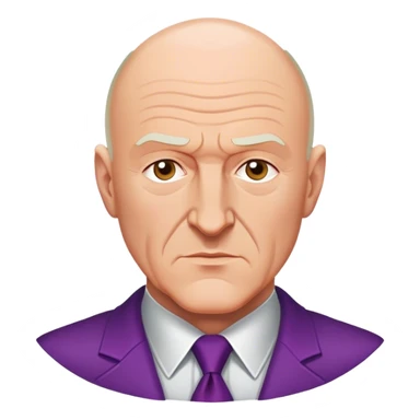 Gene Hackman as Lex Luthor sticker