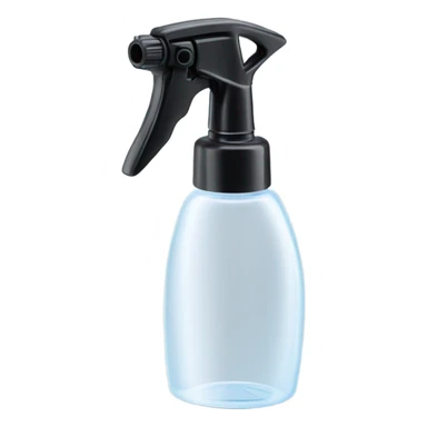 Spray bottle sticker