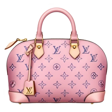 Pink Louis Vuitton bag  sticker