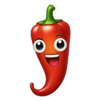 cute Chili pepper sticker