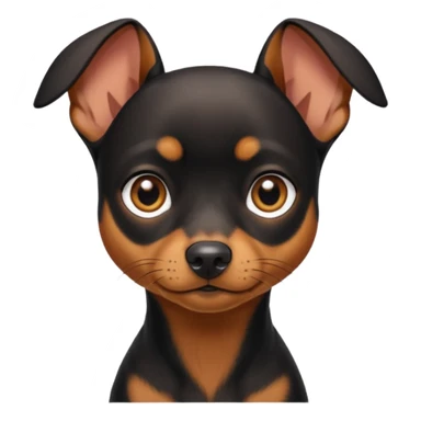 Mini pincher sticker