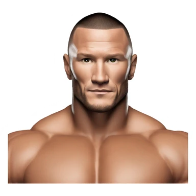 Randy Orton wwe superstar le plus réaliste possible  sticker
