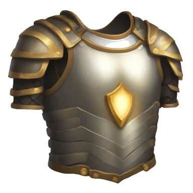torso armor of light sticker