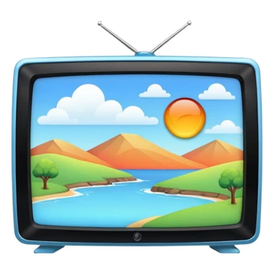 thumbnail picture mac os, video preview tv icon, landscape in video sticker