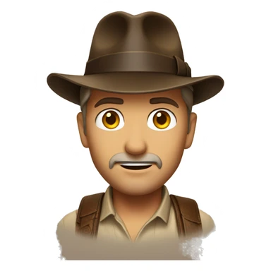 Indiana jones sticker