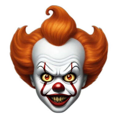 Pennywise the clown  sticker