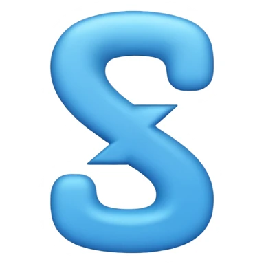 number 3 and letter x together, playful rounded font, no additional symbols sticker