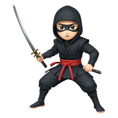 Ninja 18. Století  sticker