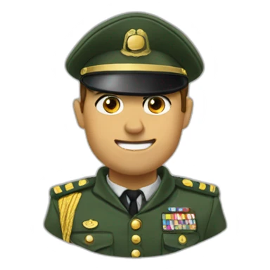 jojo gradé sergent sticker