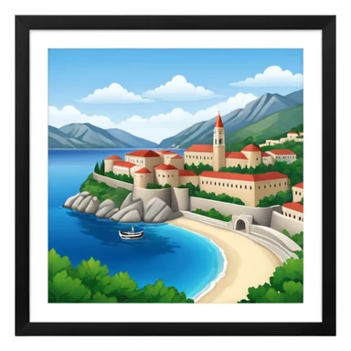 kingdom of montenegro sticker