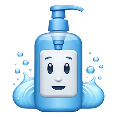 bage body wash bottle sticker