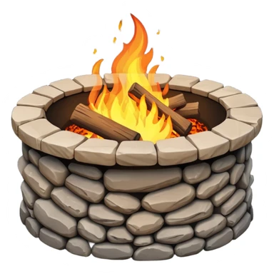 firepit sticker