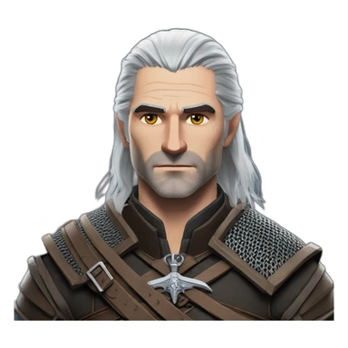 The Witcher Geralt of Rivia sticker