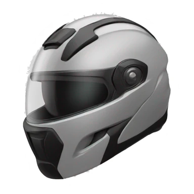 motorcycle helmet with facepalm sticker